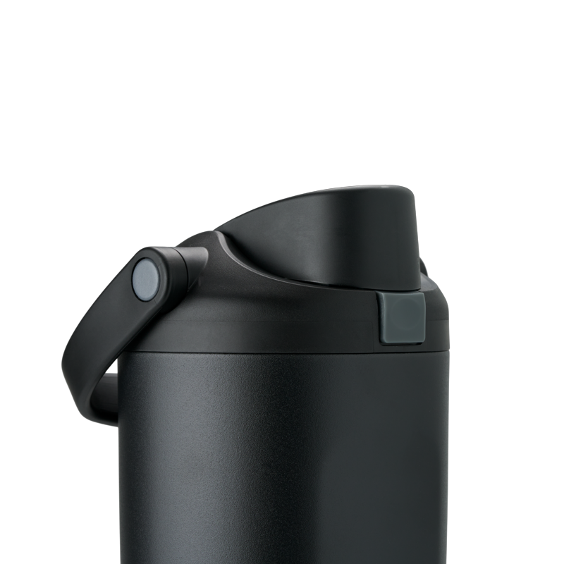 40oz FreeSip® Sway Stainless Steel Water Bottle - Very Dark
