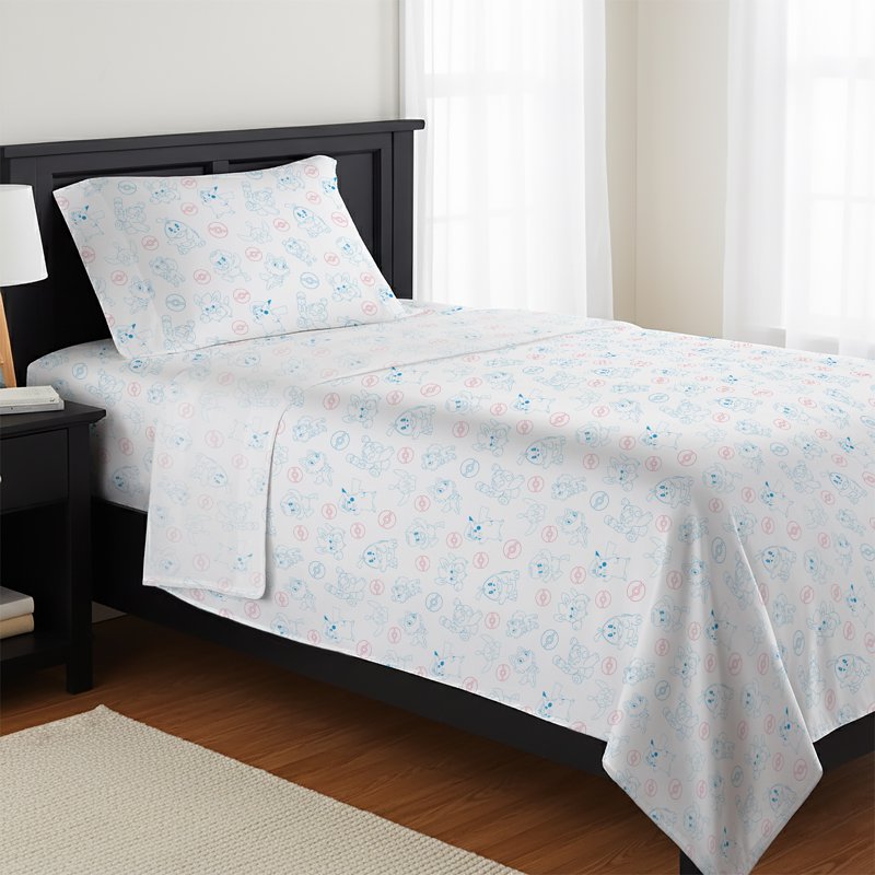Pokemon On The Horizon Twin Sheet Set - 3 Piece Kids Bedding - Variation: Twin
