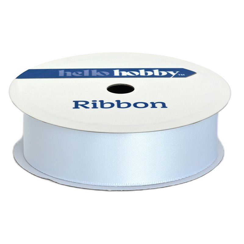 White Satin Ribbon 7 Yards - Elegant Crafting & Gift Wrap Material
