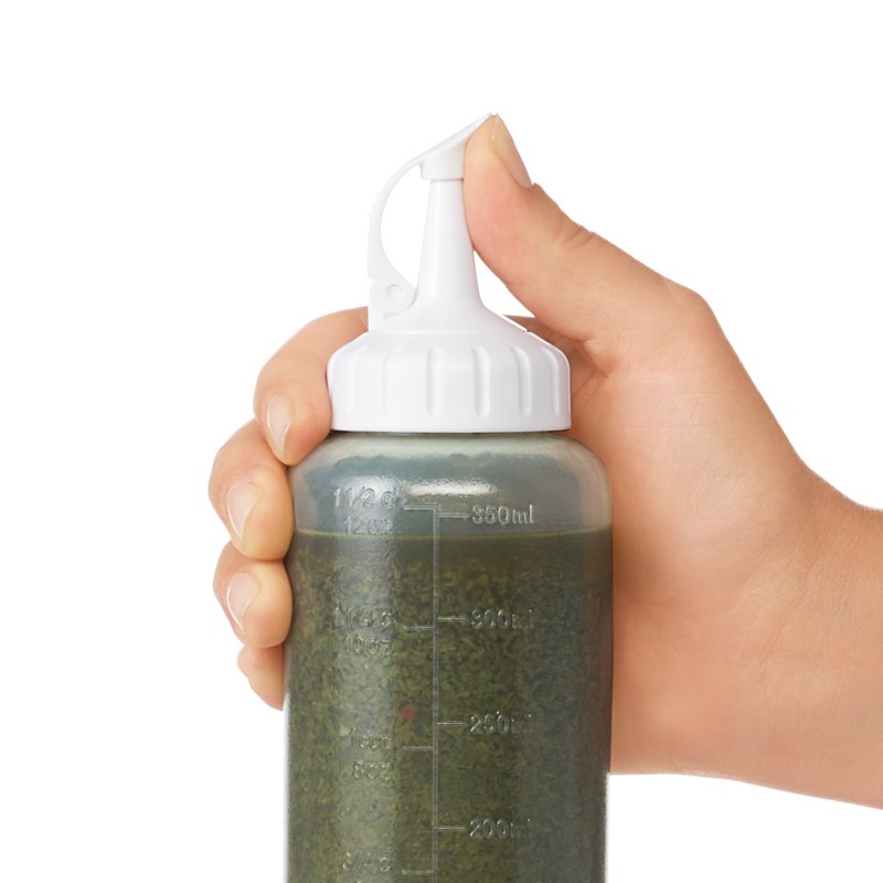 12 oz Squeeze Bottle Set - OXO Softworks Chef's Condiment Bottles, 2 Pack