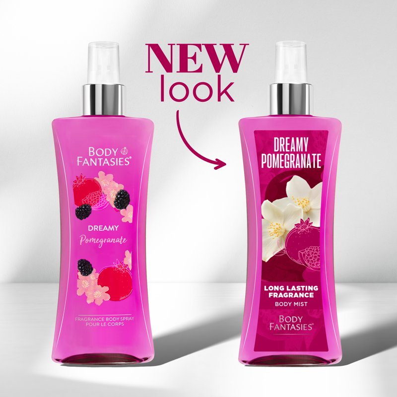 Dreamy Pomegranate Fragrance Body Spray for Women - Long-Lasting Floral Mist