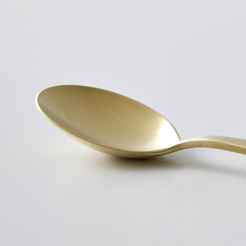 Stainless Steel Dinner Spoon - 4 Pack, Gold Finish