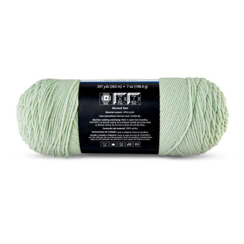 Mainstays 100% Acrylic Yarn - Medium Weight, 7 oz, Pep Splash