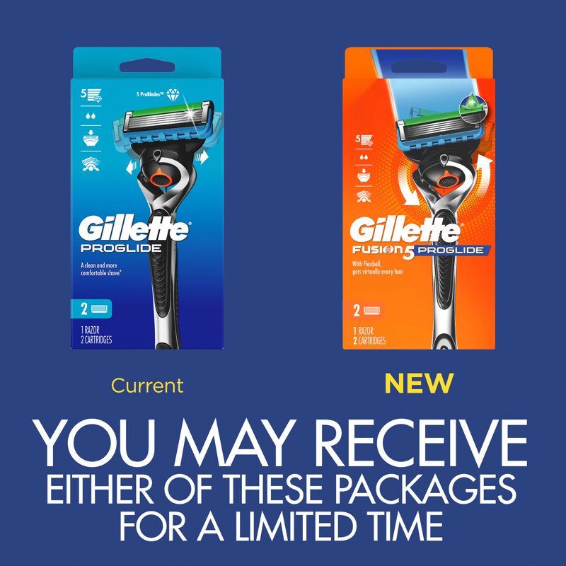 ProGlide Razor for Men with 5 Blade Refills and Flex Ball Technology