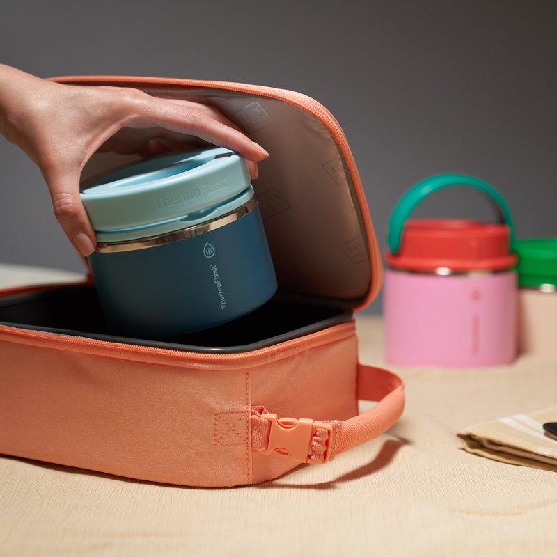 12 oz Double Wall Insulated Food Jar - Ocean Mist