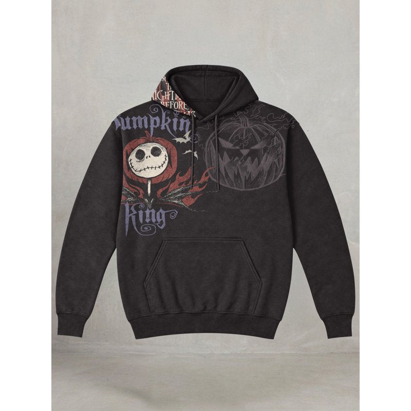 Nightmare Before Christmas Men's & Big Men's Graphic Hoodie Black Knight M