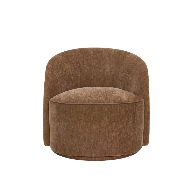 Georgiana Swivel Chair - 360-Degree Comfort, Mid-Century Design