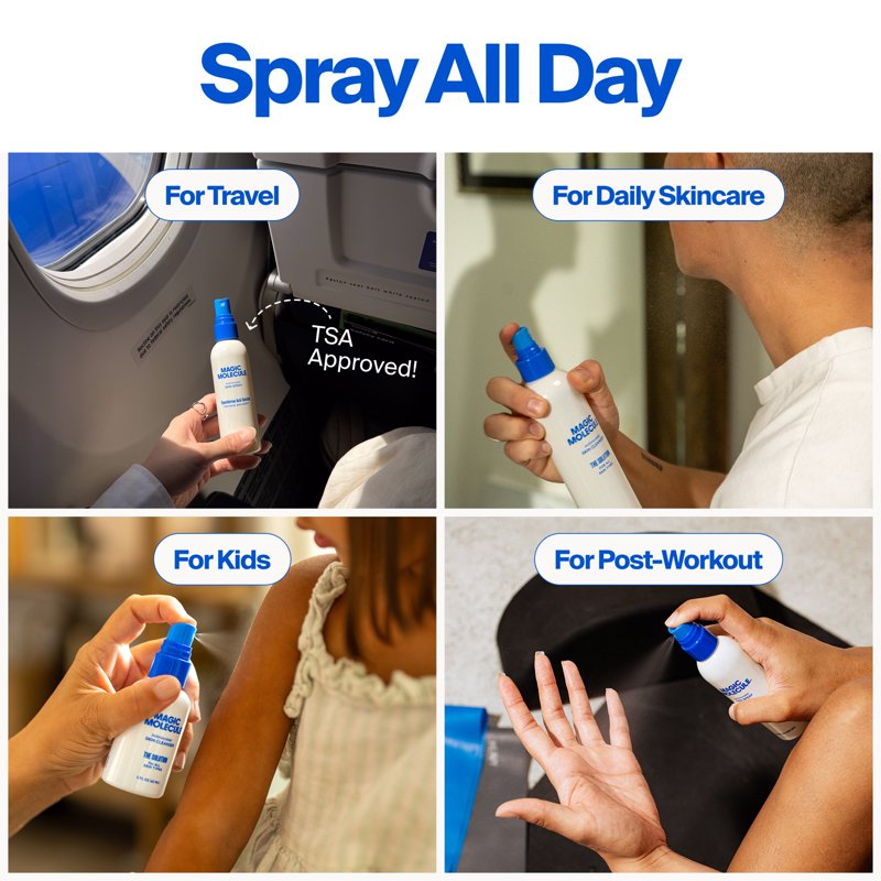 Hypochlorous Acid Skin Spray - 2oz Travel Size Facial Cleanser