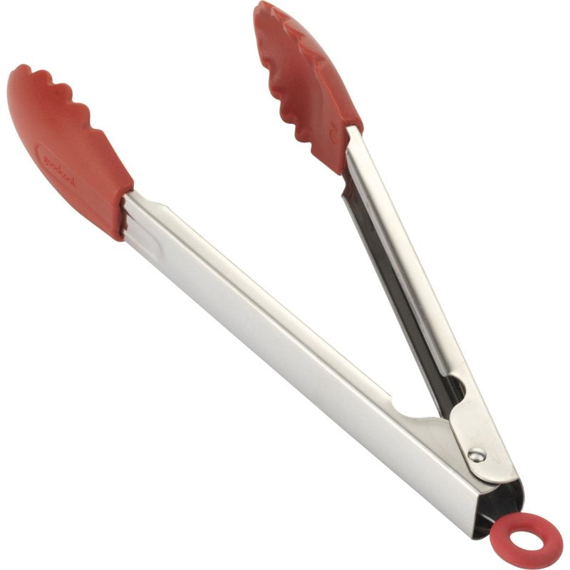 Nylon Locking Tongs - 11-Inch Stainless Steel Kitchen Tool
