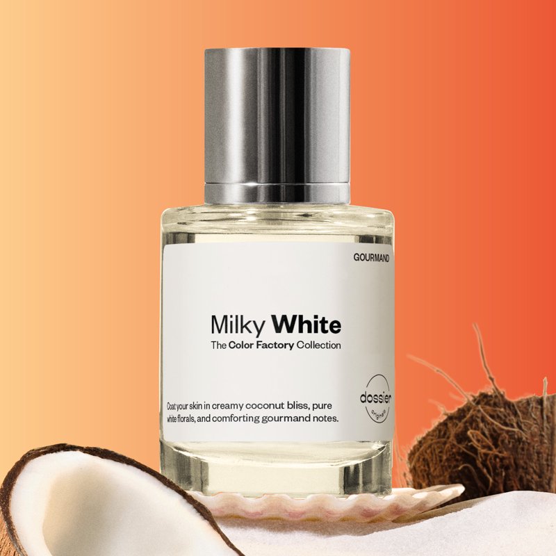 Milky White Eau de Parfum - Unisex Vegan Fragrance, 50ml
