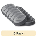 6-Pack Leak-Proof Regular Mouth Storage Lids for Mason Jars
