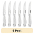 4-Piece Stainless Steel Steak Knife Set - 6 Pack