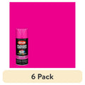 Krylon Fusion All-In-One Spray Paint - Gloss Hot Pink, 6 Pack, 12 oz