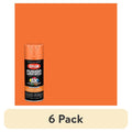 Popsicle Orange Spray Paint - 6 Pack, Gloss Finish, 12 oz