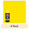 Krylon Fusion All-In-One Gloss Spray Paint - Sunbeam, 6 Pack, 12 oz