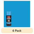 Krylon Fusion All-In-One Spray Paint - Satin Bluebird, 6 Pack