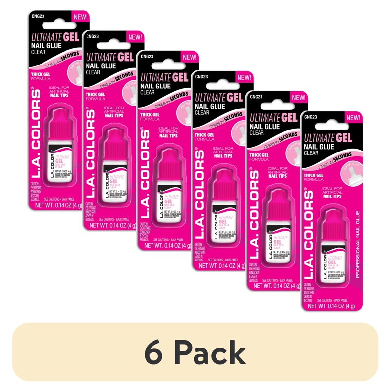 Ultimate Nail Glue - Brush On Clear Gel for Artificial Nails