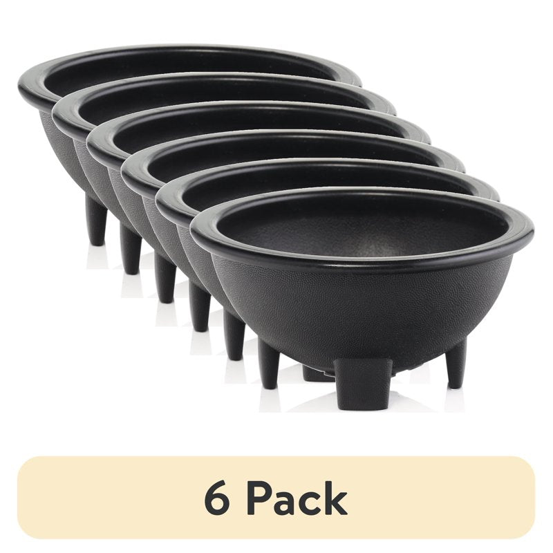 10 oz Black Salsa Serving Dish - 6 Pack