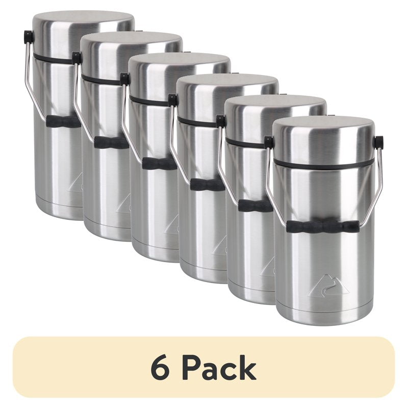 47 oz Stainless Steel Insulated Food Jar - 6 Pack