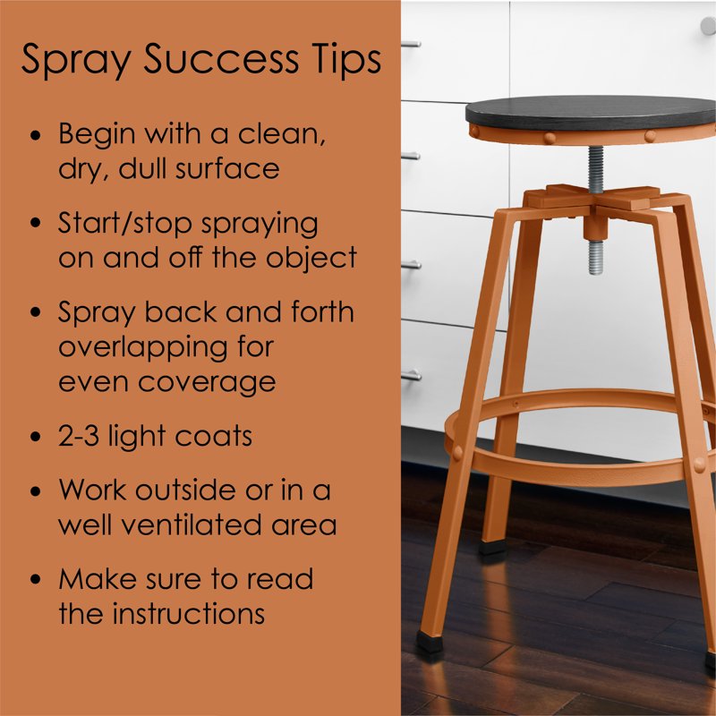 Satin Spiced Amber Spray Paint - Krylon Fusion All-In-One, 12 oz