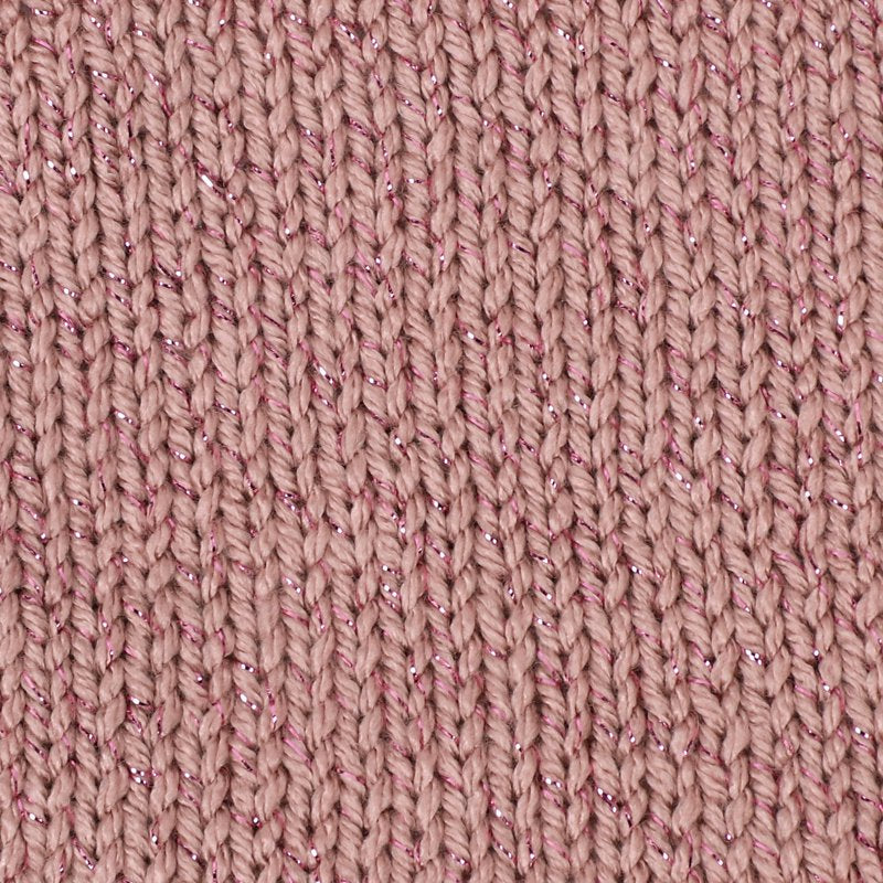 Sparkle Acrylic Yarn - Medium Weight, 5 Oz, Rose Fume, Knitting & Crochet