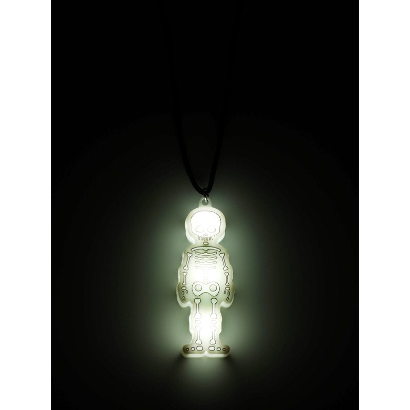Skeleton Light-Up Pendant Necklace for Halloween - Variation of Skeleton