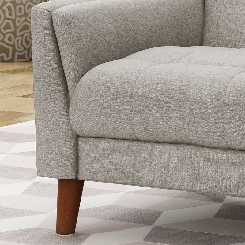 Mid Century Modern Fabric Arm Chair - Multiple Colors