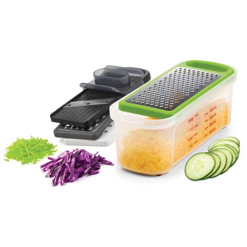Compact Grate & Slice Set - 7 Piece Kitchen Tool Set