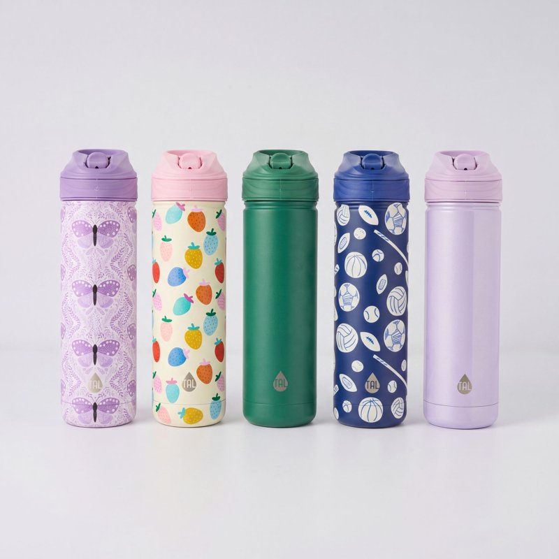 26oz Stainless Steel Ranger Water Bottle with Easy Sip Straw - Butterfly
