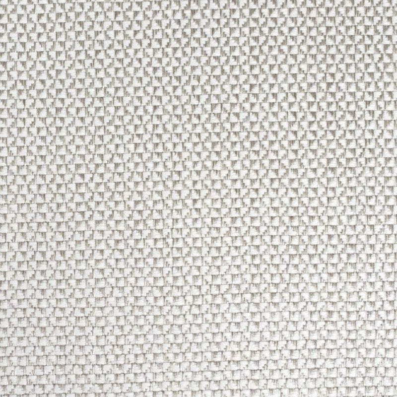 16" x 16" Silver and White Solid Print Chair Pads - 4 Pack