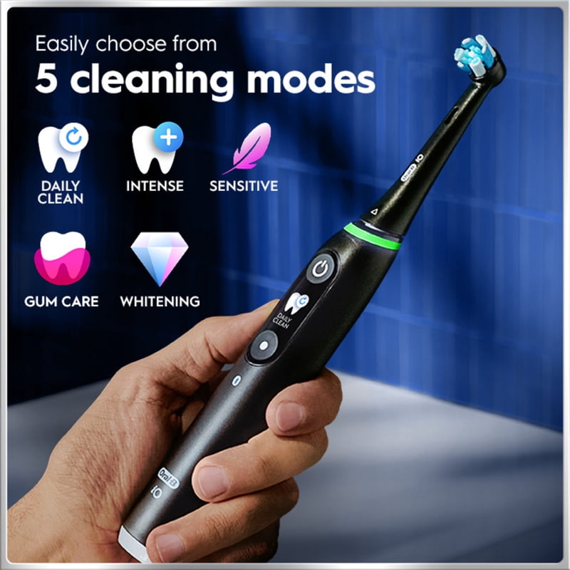 iO Series 6 Electric Toothbrush - 5 Smart Modes, Gray Opal