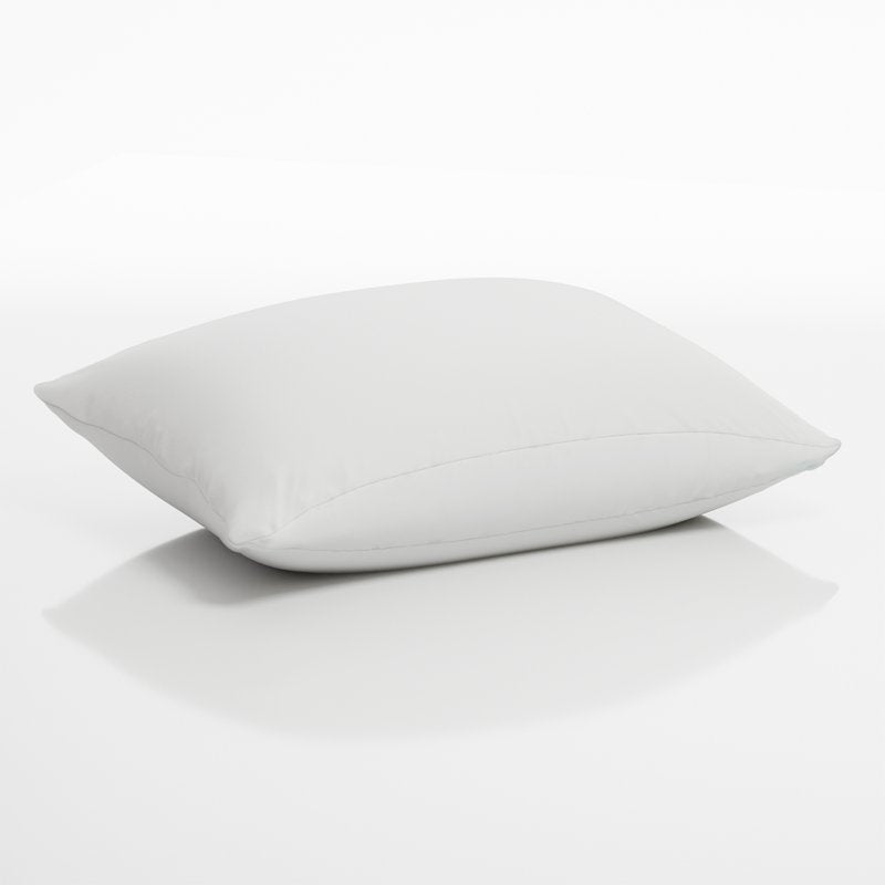 Allergy Relief Bed Pillows - Firm Support, Hypoallergenic Microfiber Cover, Standard/Queen (2 Pack)