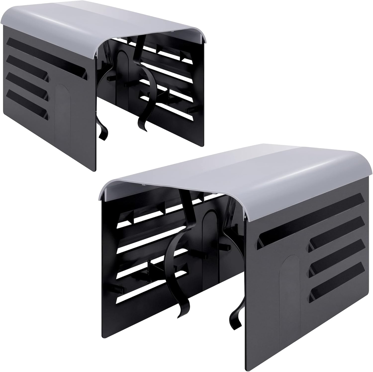 RunNico Pool Pump Covers - Adjustable ABS Protection for Above Ground Units | 2 Pack