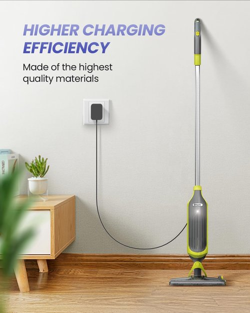 DINTYOU Vacuum Cleaner Charger Compatible with Shark VM200(Old) VM190 VM19026 VM20026 VM200C VC200 UM200 UM205 VC205 Cordless Hard Floor Vacuum Mop Power Supply