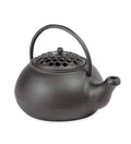 Plow & Hearth Honeycomb Wood Stove Steamer Kettle | Cast Iron Fireplace Humidifier | Matte Black | Rust Resistant | Decorative Functional Alternative to Electric Humidifiers | 3 QT Capacity