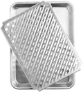 Nordic Ware Naturals Quarter Sheet Pan - Versatile Oven & Cooling Rack Combo | Perfect for Baking