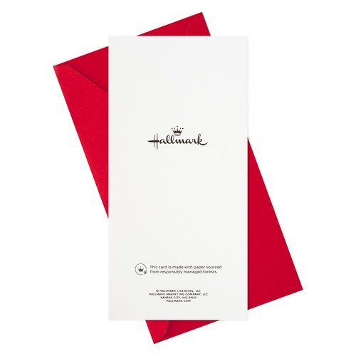 Hallmark Christmas Gift Card Holders or Money Holders Assortment, Enjoy the Wonder (5 Christmas Cards with Envelopes)