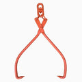 Skidding Tongs Log Lifting/Swivel Dragging Steel Tongs Log Lifting, Handling, Dragging & Carrying Tool / 32" Jaw Opening (32"-Double Swivel)