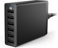 Anker 60W Desktop Charger - 6-Port USB Charging Hub for iPhone, iPad, MacBook & More