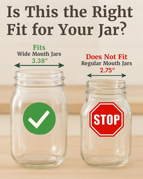 Elementi Sprouting Lids for Wide Mouth Mason Jars (Set of 4), Sprouting Jar Kit for Organic Alfalfa & Mung Bean Sprouts Growing Kit, 316 Stainless Steel Mesh Screen Strainer Lid (Sage Green)