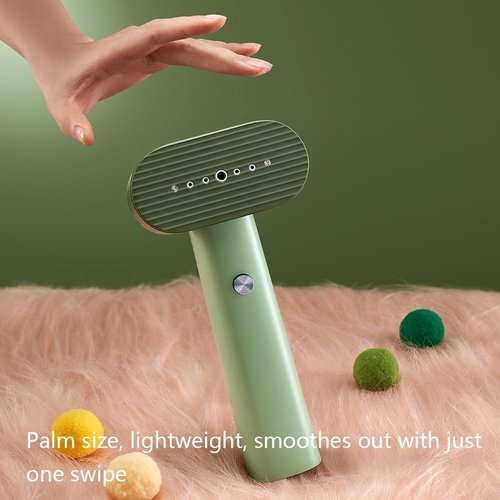 Nexdoo G6 Portable Clothes Steamer - 2-in-1 Travel Iron with 10 Minutes Continuous Steam | Lightweight 0.7lbs, Green