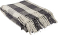 Primitives by Kathy 39798 Farmhouse Style Throw Blanket, 50 x 60-Inches, Buffalo Check