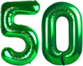 40 Inch Dark Green Number 50 Balloon - Perfect for 50th Birthday & Wedding Anniversary Celebrations