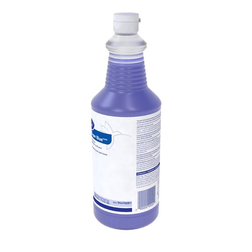 CREW 94476081 Super Blue Mild Acid Toilet Bowl Cleaner, Removes Rust, Scale & Stains, Citrus Scent, Ready-to-Use Squeeze Bottle, 32-Ounce