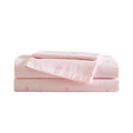 Laura Ashley Kids - Full Sheet Set, Soft & Wrinkle-Resistant Toddler Bedding Set, Deep Pockets, Girl Bed Sheets with Matching Fitted Sheet & Pillowcases (Tiny Bows Pink)