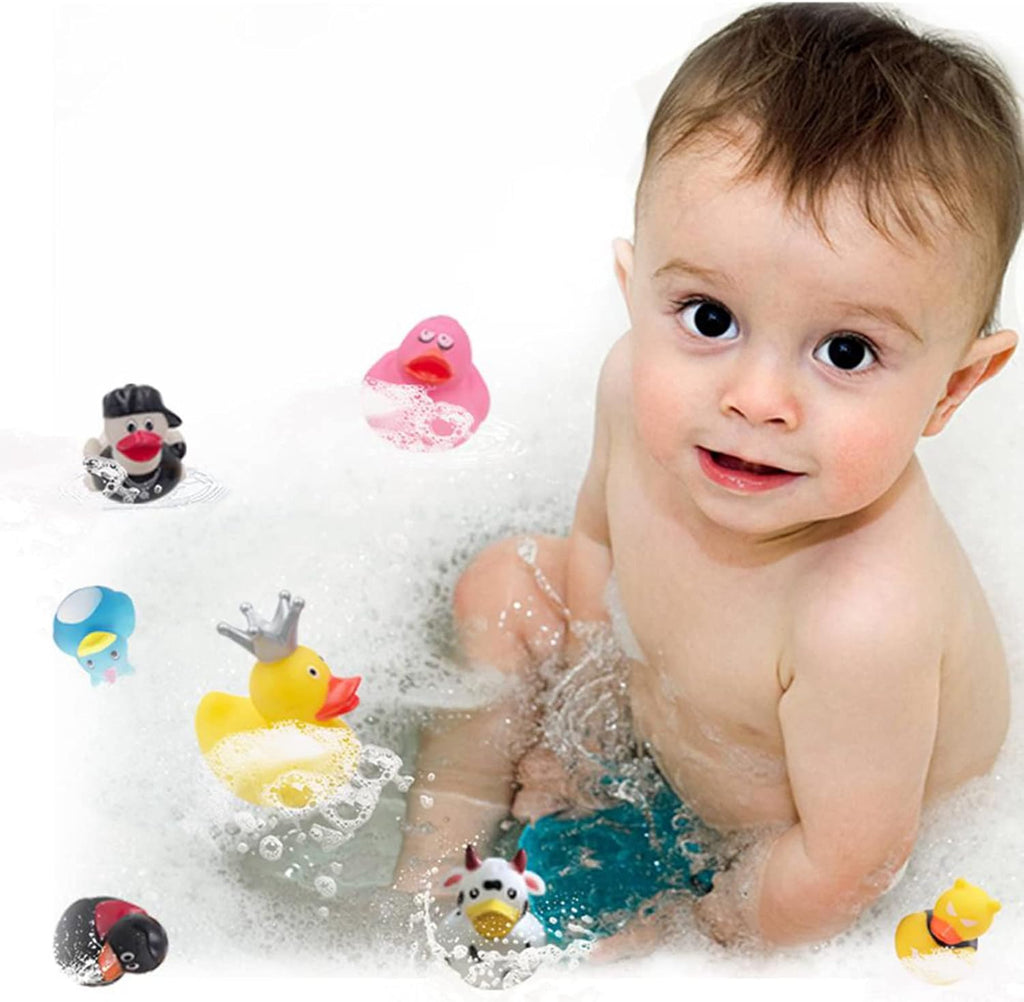 XY-WQ Rubber Duck 100 Pack - 2.3 Inch Bulk Floater Toy for Kids | Perfect for Parties, Birthdays & Bath Time