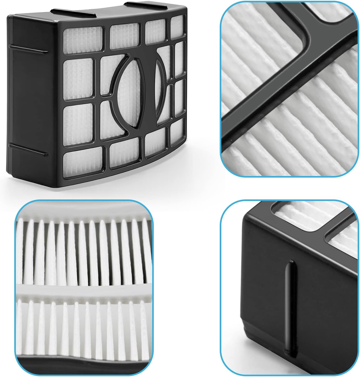 Shark Replacement Filter - HEPA Compatible for ZU561, ZU560, ZU572, UV650, UV725 Vacuums | Lightweight Design