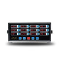 BIZOEPRO Kitchen Timers for Cooking, 12 Channel, Commercial Grade, Stainless Steel, LED Digital, Loud Alarm