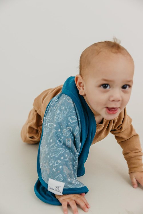 Copper Pearl Baby Security Blanket Set of 2 - Portable Size for Self-Soothing On-The-Go, Ideal Baby Blankets for Boys and Girls, Ultra-Soft, and Gift-Ready Loveys - Hogwarts™