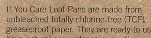 IF YOU CARE Loaf Baking Pans - FSC Certified Paper, Eco-Friendly, 4-Count Set